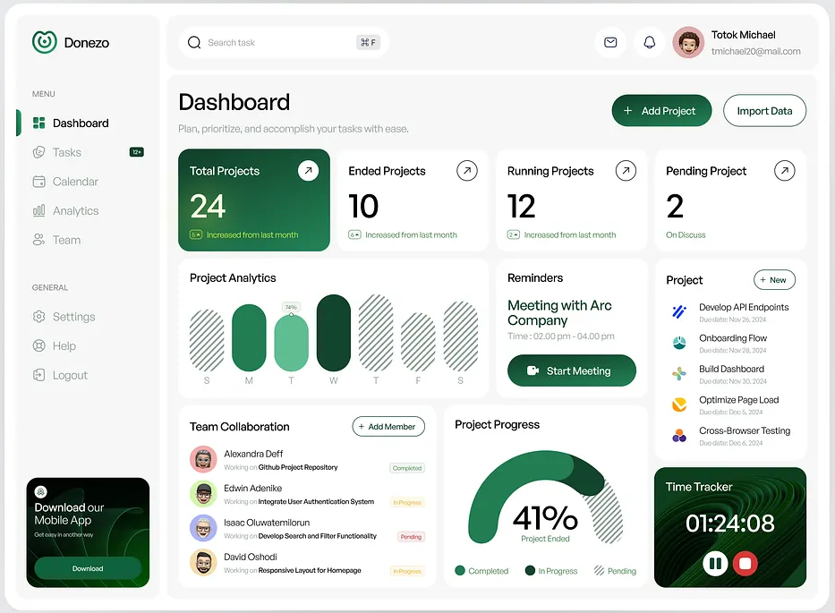 OPS 360AI Dashboard Preview